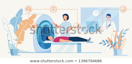 Stock photo: Ct Computed Tomography Scanning Clinic Website