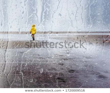 Stock fotó: People In The Rain