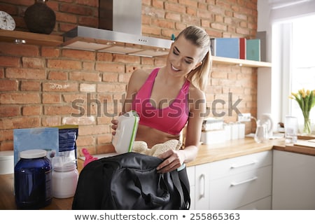 Stock photo: Box Bag In A Gym