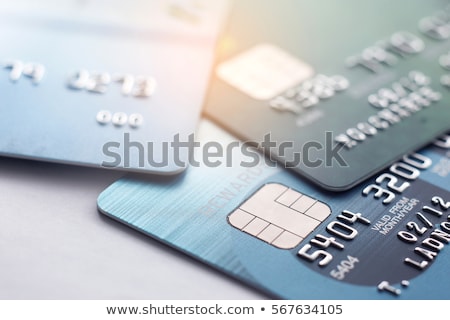 Stock photo: Credit Card Macro