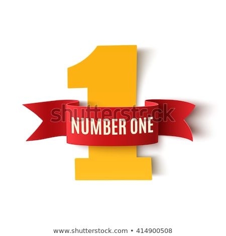 Foto stock: Be Number One