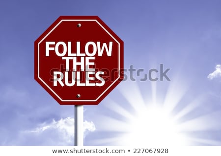 Foto stock: Audit On Red Road Sign