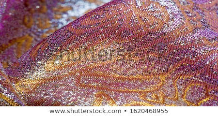 Foto stock: Vintage Brocade Fabric Detail