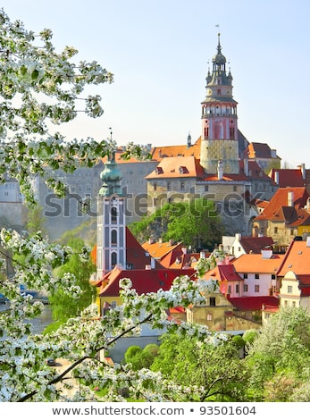 [[stock_photo]]: Blooming Orchard In Spring Czech Republic