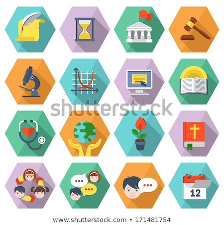 Stock photo: History Flat Icon