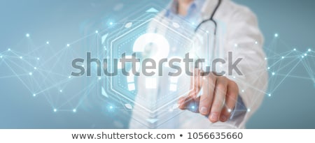 Stockfoto: 3d Doctor Thinking