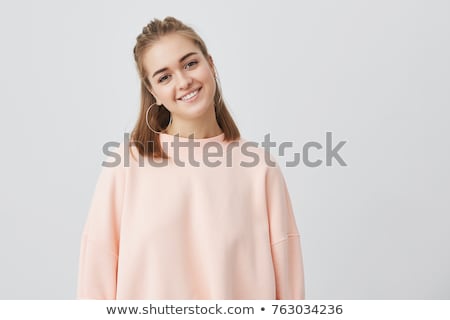 Stock photo: Portrait Of A Teenage Girl With Dark Hair