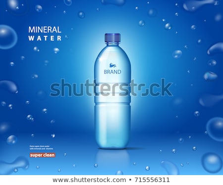 [[stock_photo]]: Drinking Water Pouring Into Glass With Oxygen Bubbles