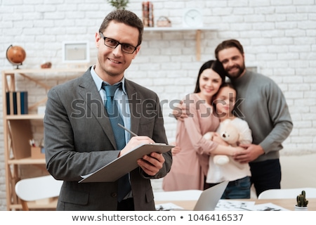 Сток-фото: Couple Hugging At Family Psychologist Office