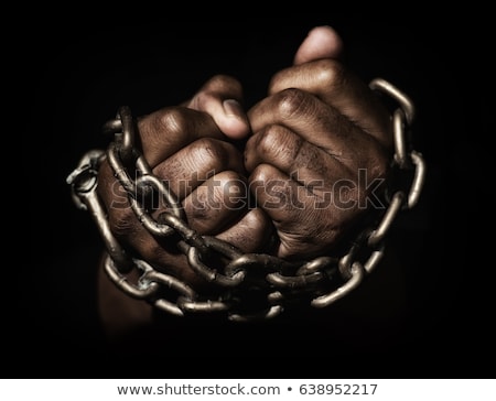 Zdjęcia stock: Hands In Chains