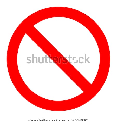 Foto stock: Prohibited Signs