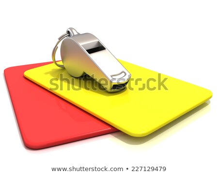 Referee Kit Soccer Foto stock © djmilic