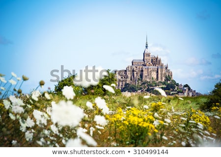 Stock fotó: Pilgrims To Mont Saint Michel