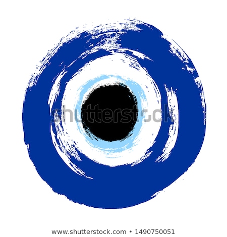 Stock foto: Vector Illustration Of Evil Eye - Turkish Amulet