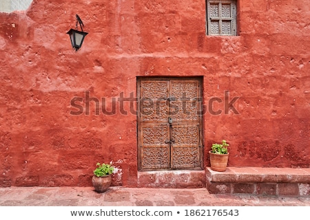 Stok fotoğraf: Old Spanish Door