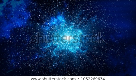 Stock foto: Big Bang 3d Illustration