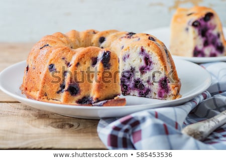 ストックフォト: Blueberry Cake