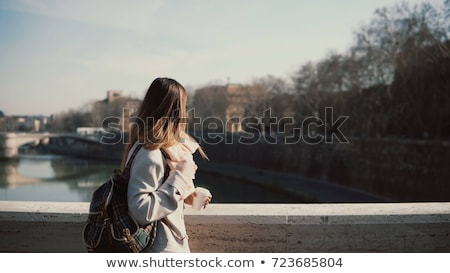 ストックフォト: Coffee On The Bridge