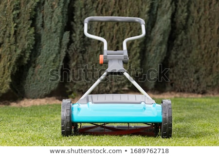 Stock photo: Hand Lawn Mower