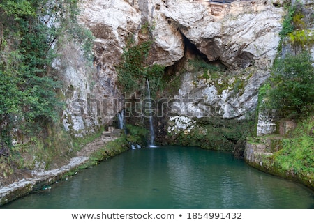 Zdjęcia stock: Covadonga Santa Cave A Catholic Sanctuary Asturias