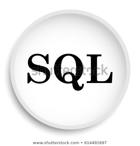 Stock fotó: Sql Word Illustration