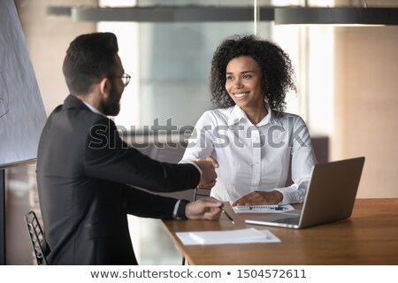 Stock photo: Businessman Offering For Handshake