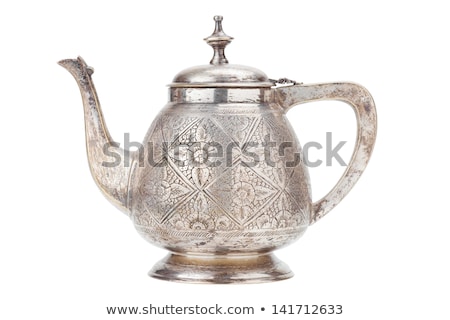 Stockfoto: Silver Teapot