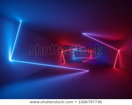 Stock photo: Neon Lights Graphic Design Abstract Background