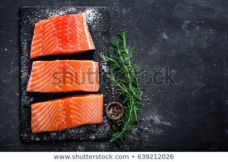 [[stock_photo]]: Raw Salmon Fillets