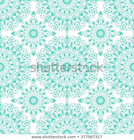 Foto stock: Medallion With Turquoise