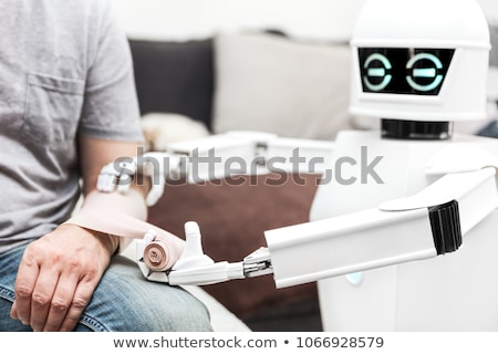 Foto stock: Humanoid Robot Medical Assistant