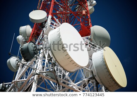 Telecommunications Towers Сток-фото © pedrosala