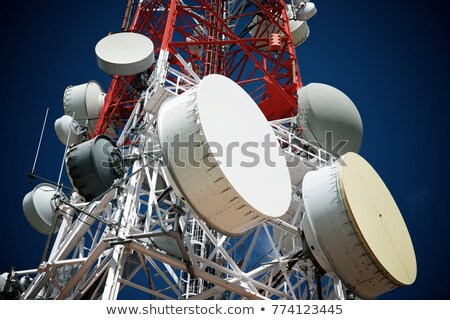 Telecommunications Towers Foto d'archivio © pedrosala