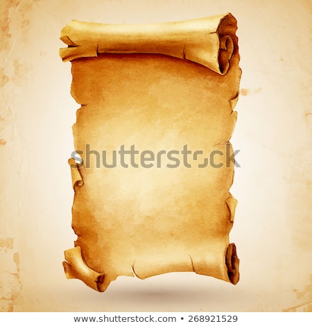 [[stock_photo]]: Old Paper Scroll Vector Illustration
