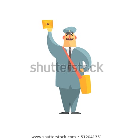 [[stock_photo]]: Official Postman In Uniform