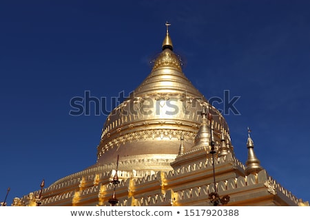 Foto stock: Tamples Of Bagan Burma Myanmar Asia