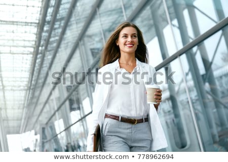 Stock fotó: Woman At Office