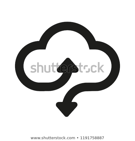 Stockfoto: Cloud Storage Icon Designs