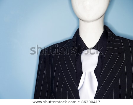 Stock photo: Faceless Dummy Model Dressed In Business Suit And Tie