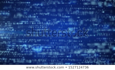 Stok fotoğraf: Binary System Code Background