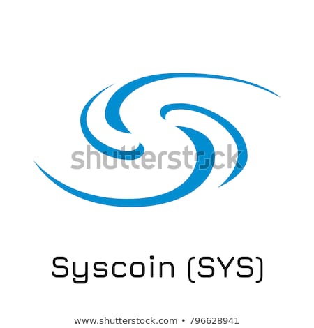 Stok fotoğraf: Sys - Syscoin The Icon Of Coin Or Market Emblem