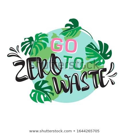 Stock photo: No Plastic Bags Zero Waste Lifestyle Eco Lifestyle Save Planet Care Of Nature Vegan Refuse Re