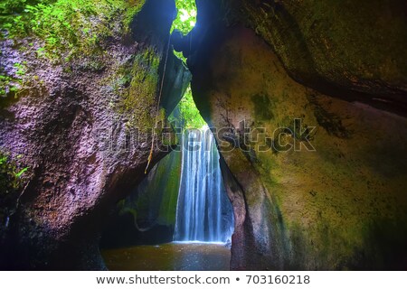 Zdjęcia stock: Tukad Cepung Waterfall At Bali Indonesia