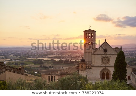 Foto d'archivio: Basilica Of St Francis Of Assisi Italy