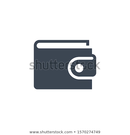Stok fotoğraf: On Wallet Related Vector Glyph Icon