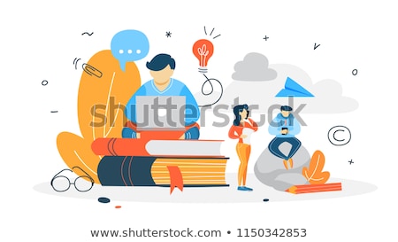 Stock photo: Copywriting Concept Vector Illustration