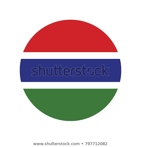 Stock photo: Gambia Flag Vector Illustration On A White Background