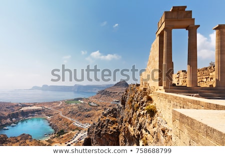 Stock fotó: Acropolis Of Rhodes