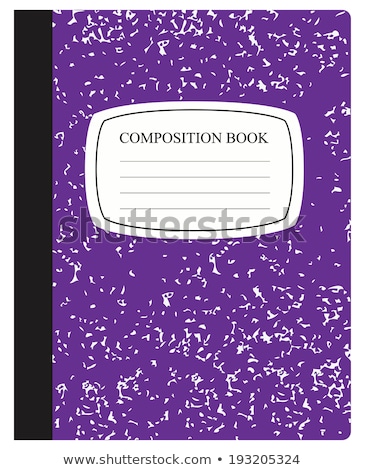 Сток-фото: Purple Composition Book