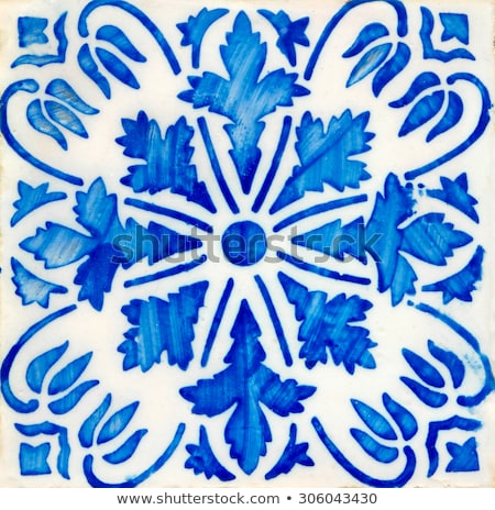 Azulejos Vidrados Portugueses Tradicionais Foto stock © homydesign